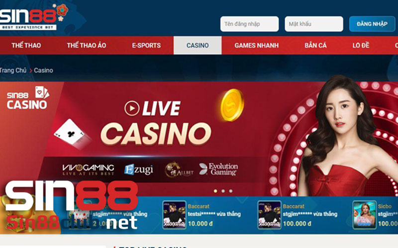 Casino trực tuyến cùng Mc Việt